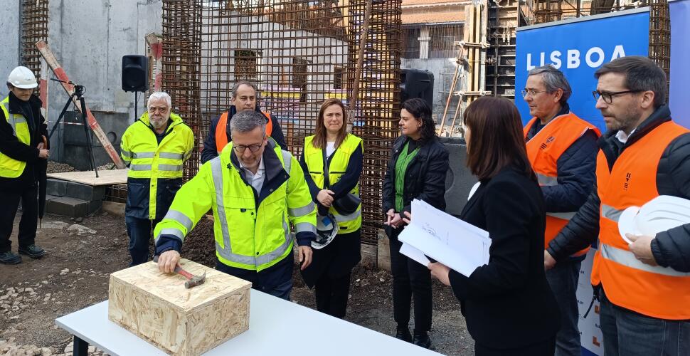 Lançamento da Primeira Pedra da Construção da Unidade de Saúde da Ribeira Nova